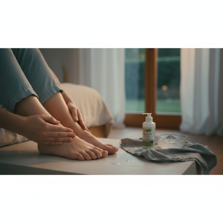 Swollen feet at night